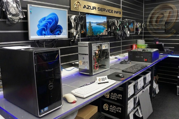 Besoin d'une réparation d'ordinateur à Menton ? AZURSERVICEINFO vous offre un service rapide et fiable. Contactez-nous au 04 22 13 25 23 !