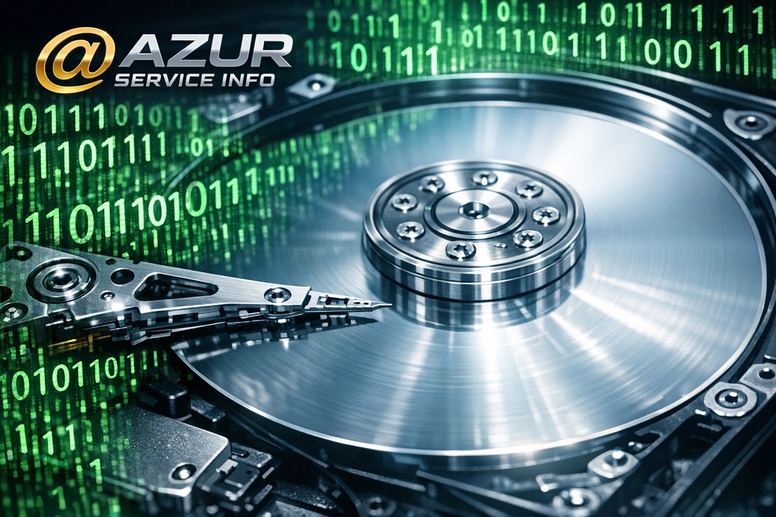Récupération données disque dur HS - AZURSERVICEINFO