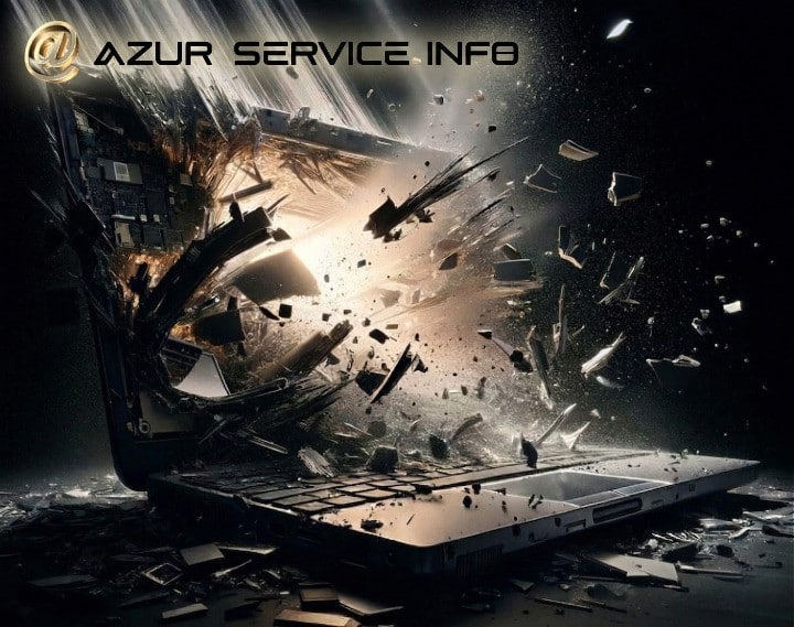 Remplacement écran ordinateur portable à Menton - AZURSERVICEINFO