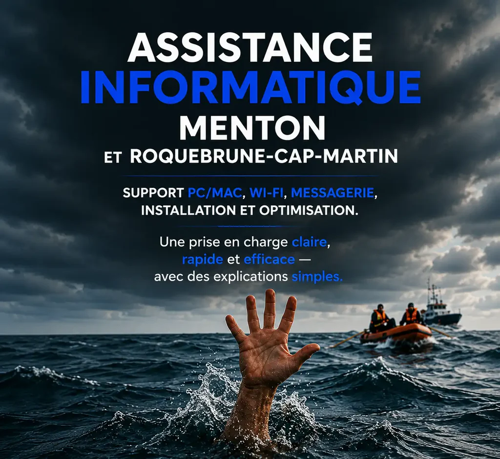 Assistance informatique Menton