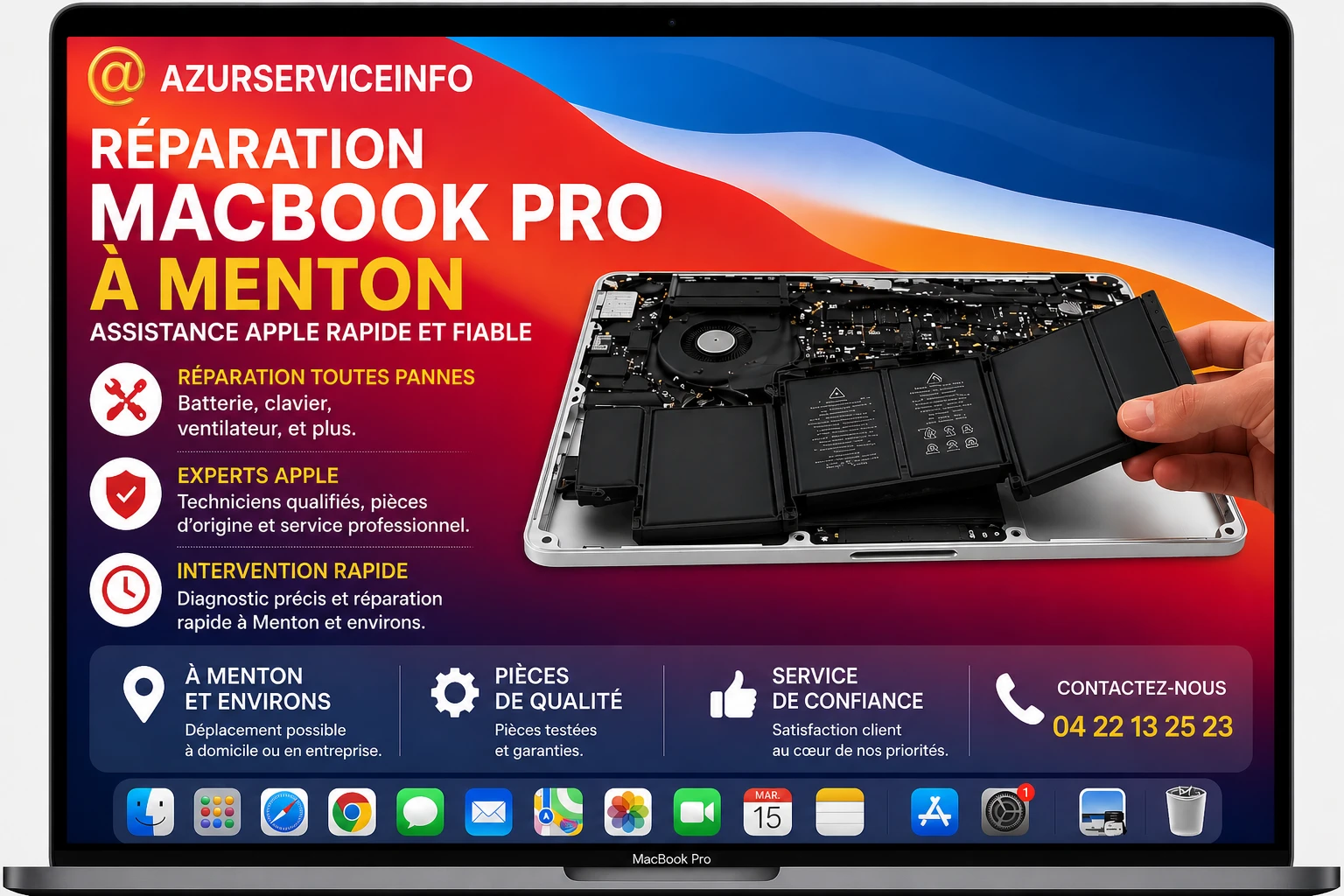 Réparation MacBook