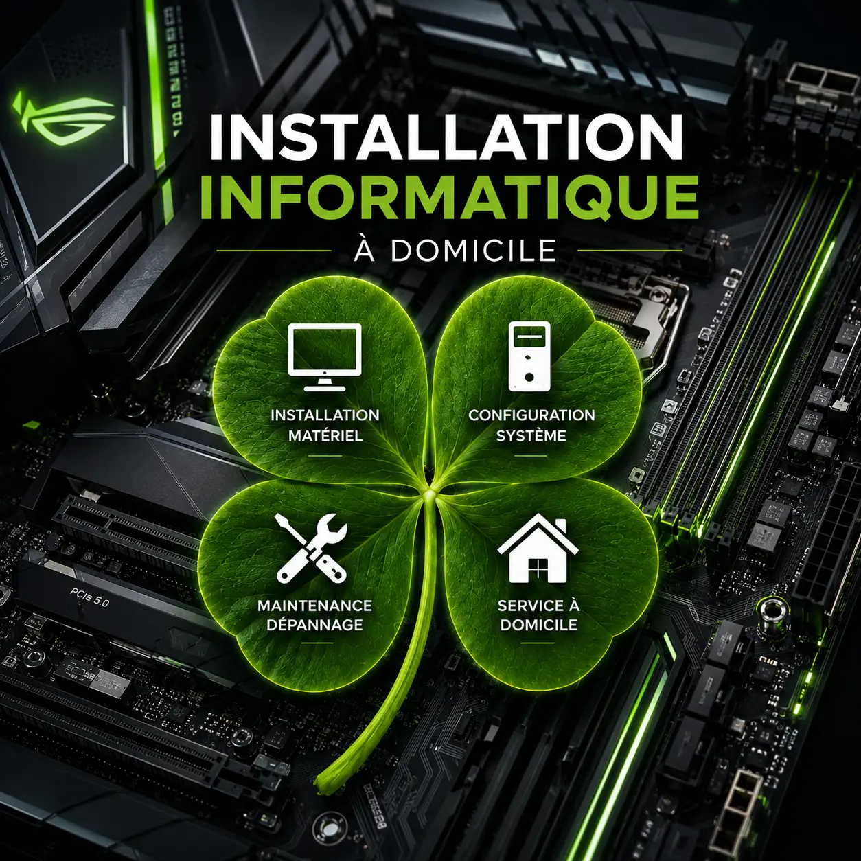 Installation informatique Menton